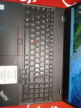 Lenovo T580 Portátil Negro