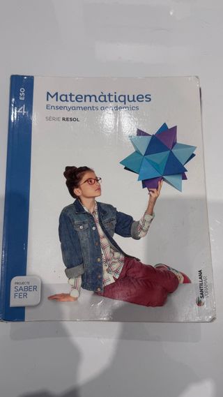 libros 4 de la ESO Latín, economía, matemáticas,et