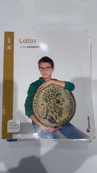 libros 4 de la ESO Latín, economía, matemáticas,et