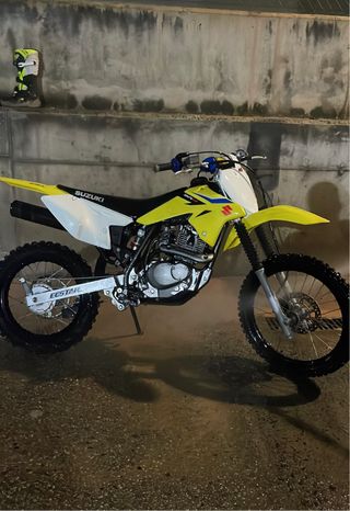 Suzuki DR-Z 125 Motocross Amarillo