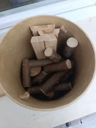 Bloques de Construcción Branch Blocks Madera