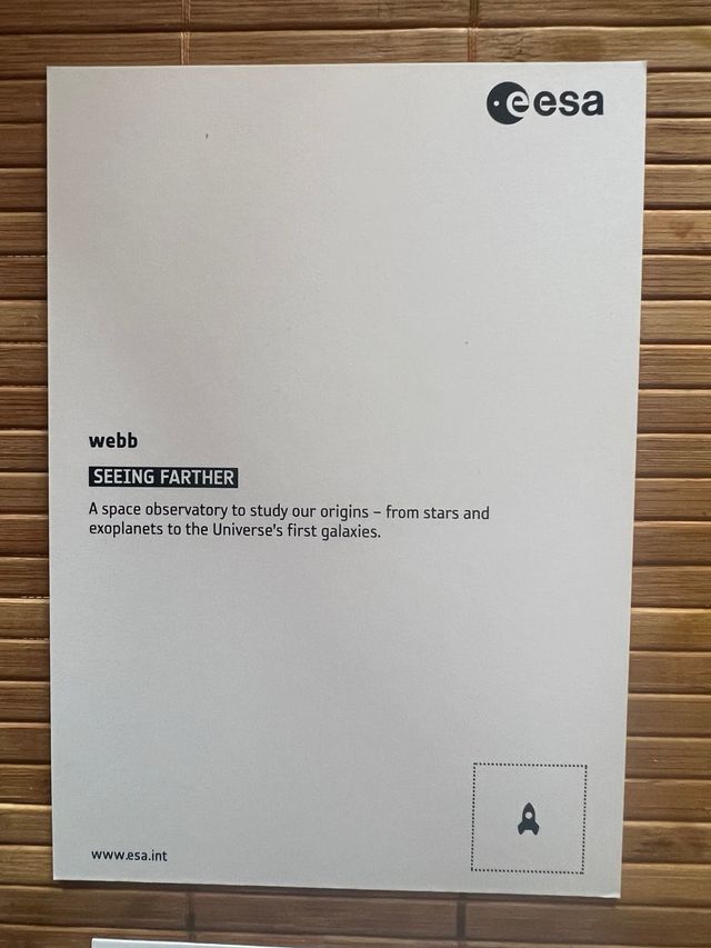 Postales del espacio de Agencia Espacial Europea