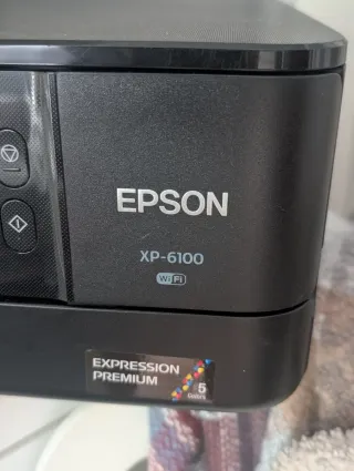 Impresora Epson XP-6100 Multifunción Negra