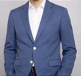 Chaqueta azul hombre