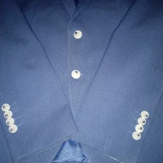 Chaqueta azul hombre
