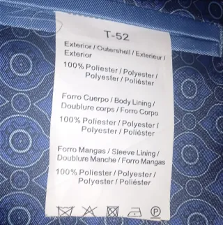 Chaqueta azul hombre