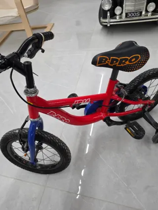 Bicicleta infantil B-PRO 14 jirafa