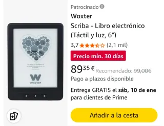 Ebook Woxter Scriba 195