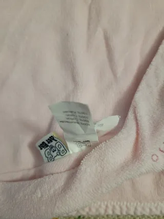 Bellissima Copertina bimbo rosa con pecorelle