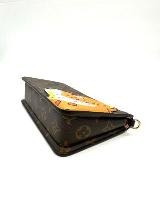 Louis Vuitton Pochette Animogram Leopardo