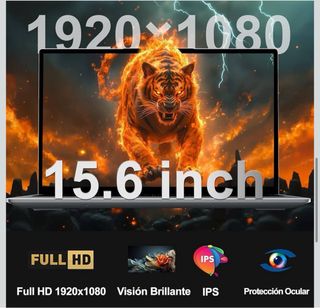NUEVO Portátil 15.6 Celeron N5095 8GB RAM 256GB