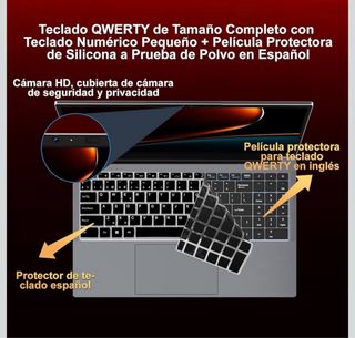 NUEVO Portátil 15.6 Celeron N5095 8GB RAM 256GB