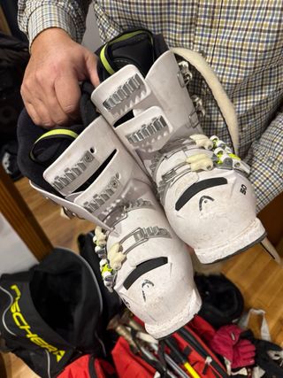 Esquís Fischer Race + Botas Infantil