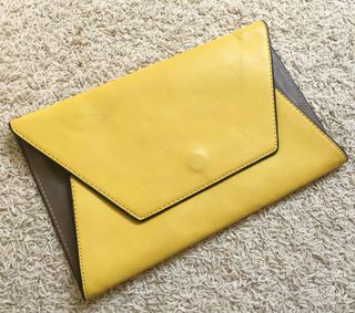 Bolso Clutch Zara Mostaza