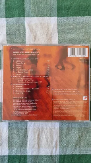 CD Astor Piazzolla. Soul of the Tango