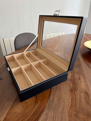 Scatola organizzatrice per occhiali