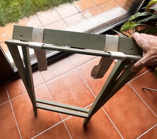 Mesa auxiliar plegable de madera