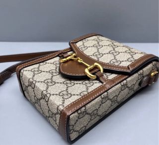 Borsa a tracolla Gucci monogramma