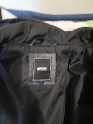 Cazadora Rip Curl cuadros gris oscuro Talla L