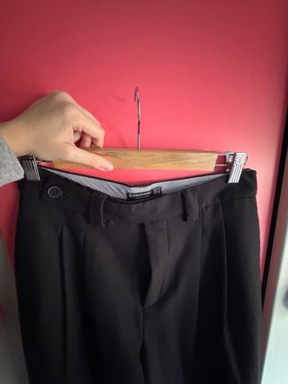 Pantalón de traje negro