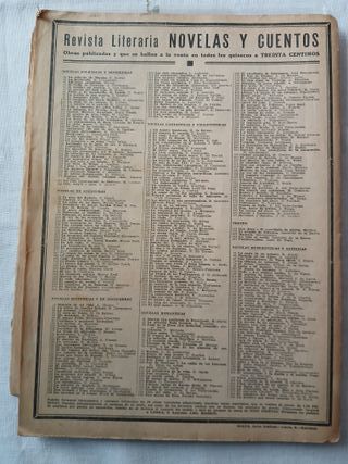 4 novelas de los años 30