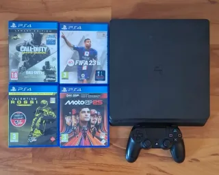 PS4 + 4 Juegos + Mando DualShock 4