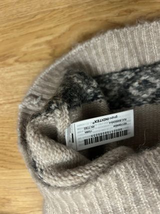 Jersey Zara Manga Corta Estampado Talla M