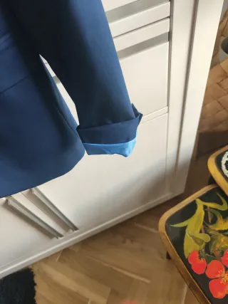 Americana azul caballero