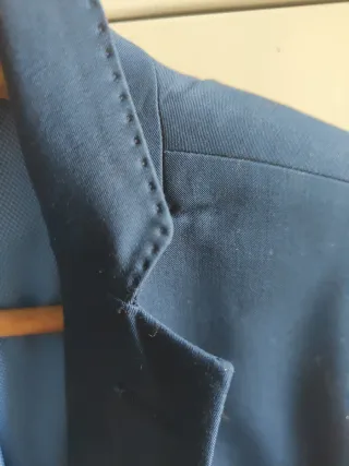 Americana azul caballero