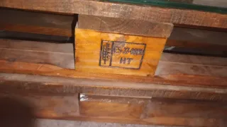 Mesa de estilo industrial hecha con pallets