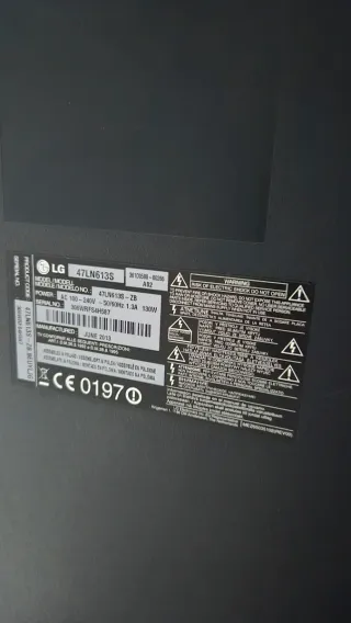 Smart TV LG 47 (49) con base