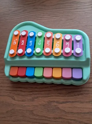 Lote Juguetes Bebé: Piano, Bloques, Puzzles