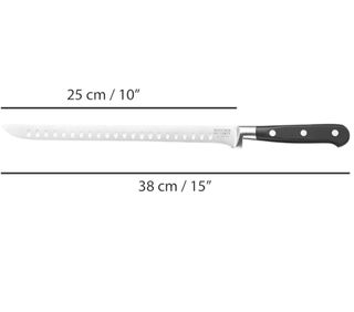 Lote Jamonero Acero Inox. + Cuchillos