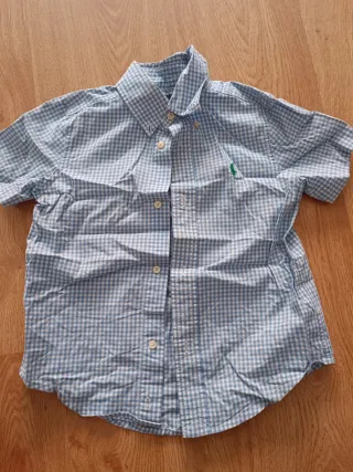 Camisa Ralph Lauren cuadros azul