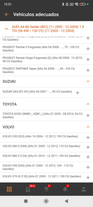 Válvula EGR ERA 555112A Citroen Fiat Ford Peugeot