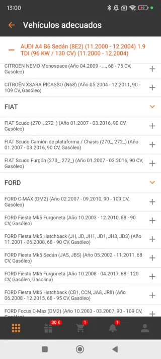 Válvula EGR ERA 555112A Citroen Fiat Ford Peugeot