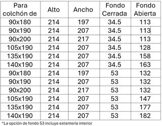 CAMA ABATIBLE 90×190 CON LIBRERÍA NOVA