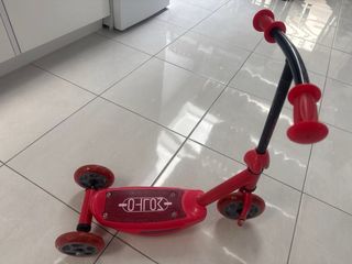 Patinete 3 Ruedas Molto Rojo