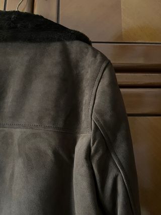 Abrigo marrón hombre talla L