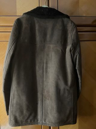 Abrigo marrón hombre talla L