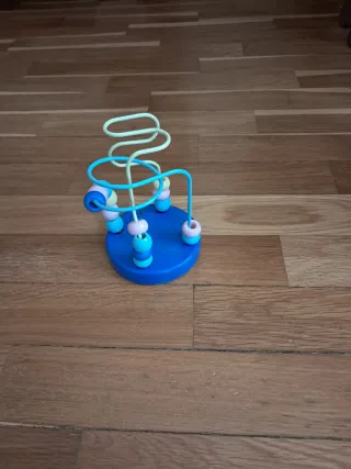 Lote 3 Juguetes Bebé: Pato y Aro Cuentas