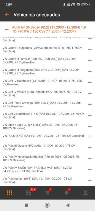 Válvula EGR 555047A Audi Seat Skoda vw