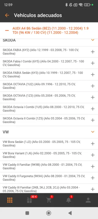Válvula EGR 555047A Audi Seat Skoda vw