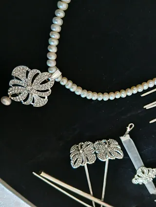 Aderezo Fallera Plata Nuevo