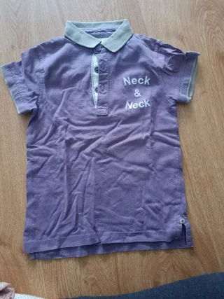 Polo morado Neck & Neck