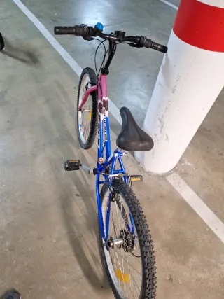 Bicicleta BH Supra 24' Azul/Rosa