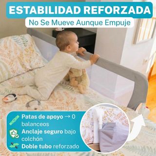 NUEVA Barrera Cama Almar Baby 120cm Plegable
