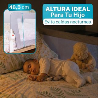 NUEVA Barrera Cama Almar Baby 120cm Plegable