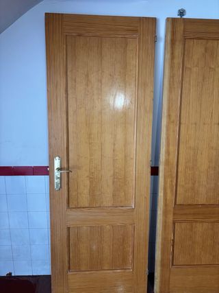 Hojas de puerta madera pino melis