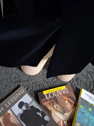 Americana Massimo Dutti Terciopelo azul marino.